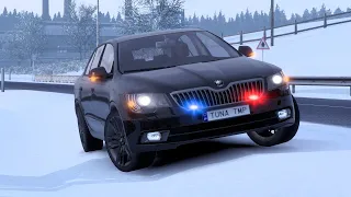 UNDERCOVER at SNOW in CALAIS DUISBURG | TruckersMP Game Moderator