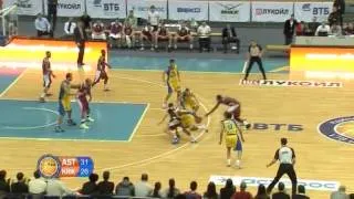 Astana - Krasnye Krylia Highlights. 19.01.2013