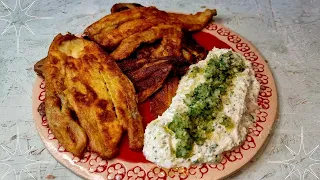 How to make an amazing eggplant appetizer?: delicious fried eggplant makes you wonder!!