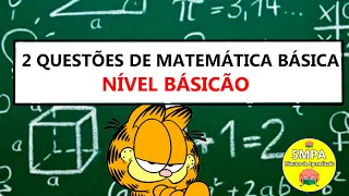 2 Questões de Matemática Básica | Aritmética | #matematicabasica