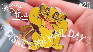 Pin Mail UNBOXING || FigPins || Open Pin Mail With Me || Disney Pin Mail Day || Pin Mail Haul || #26