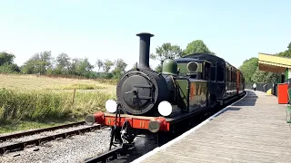 Terrier W11 departs Smallbrook Junction | The Isle of Wight Steam Railway 9/8/20