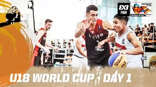 FIBA 3x3 U18 World Cup 2017 - Day 1 - Re-Live - Chengdu, China