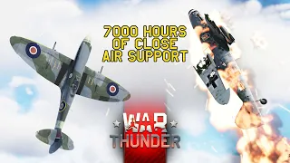 WHAT 7000 HOURS OF CLOSE AIR SUPPORT LOOKS LIKE - War Thunder Kill Montage - OddBawZ