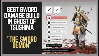 Ghost of Tsushima Best Builds : Best Sword, Best Charms + Armor to Create Best Sword Build Endgame