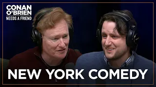 Zach Woods Calls Conan The “Medici” Of The New York Comedy Scene | Conan O'Brien Needs A Friend