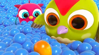 Baby videos for kids & full episodes of Hop Hop the owl cartoon for kids. Surprise eggs for friends.