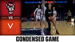 NC State vs. Virginia Condensed Game | 2022-23 ACC Women’s Basketball