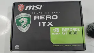Msi Aero ITX GT 1030 OC Edition - Unboxing Only