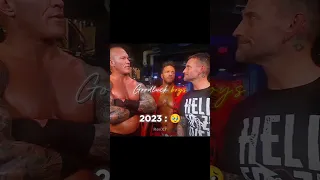 Randy Orton & CM Punk Then vs Now 🥹 Edit