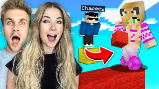 UCZĘ MOJĄ DZIEWCZYNĘ 👧 *GODBRIDGE* z CHAPEEY na BED WARS! 😱