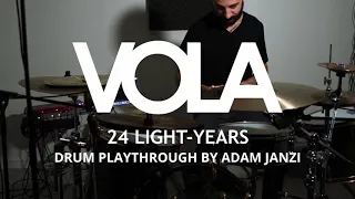 VOLA - 24 Light-Years (Drum Playthrough by Adam Janzi)