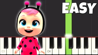 CRY BABIES 💧 MAGIC TEARS 💕 Theme - EASY Piano Tutorial