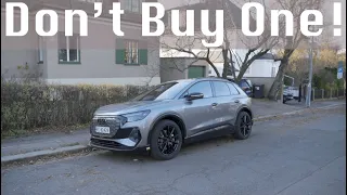 Why You Shouldn't Buy An Audi Q4 E-Tron