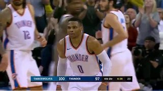 Russell Westbrook Highlights | Thunder vs Timberwolves 31Pts/10Ast/5Reb ! | 10.23.2017