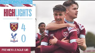 West Ham 4-0 Crystal Palace | Young Hammers Remain Unbeaten! | U18 Premier League Highlights
