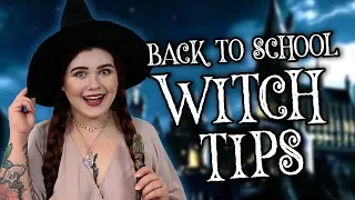 BACK TO SCHOOL WITCH TIPS - Poradnik dla Czarownic