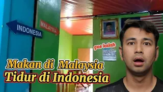 Rumah unik perbatasan Malaysia dan Indonesia