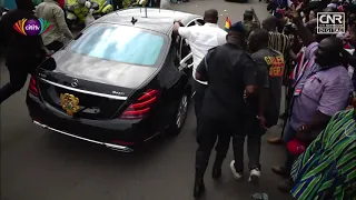 WATCH: Watch the arrival of President Akufo-Addo's convoy at the NPP National Delegates Conference