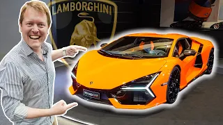 New LAMBORGHINI REVUELTO Breaks Cover! FIRST LOOK at Lambo's Newest Supercar