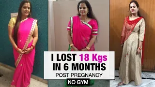 This Is How I Lost 18 Kgs in 6 Months At-Home Post Pregnancy | Fat to Fit | Fit Tak