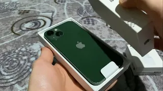 Распаковка IPhone 13 Green !!!