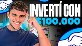 En que INVERTIR con $100.000 en Argentina 🇦🇷 ¿Que hacer con 100 Dolares? 💲