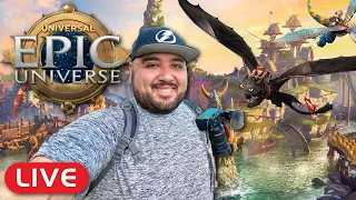 🔴 LIVE STREAM! Lets Chat EPIC UNIVERSE & Disney Cruising! Live Q&A!