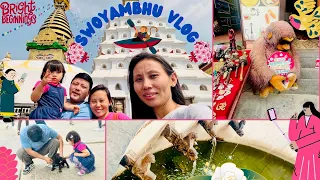 Visit Nepal 2024 || Swoyambhunath stupa || Had A Quality Time || Feeling Peace 🕊️