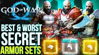 God of War Ragnarok - 13 Of The Best EARLY & END GAME Armors You Don't Want To Miss!