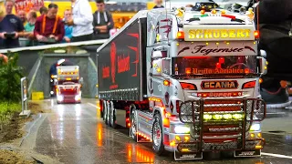 MOST IMPRESSIVE RC MODEL TRUCKS!! RC SHOW TRUCKS, RC HEAVY HAULAGE, ANDREAS SCHUBERT RC SCANIA