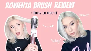 Rowenta Brush Activ Volume & Shine Review | How to use it