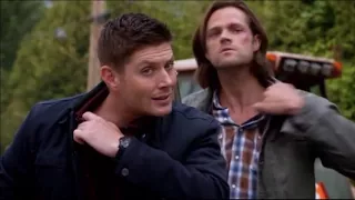 Dean and Sam Winchester in sync