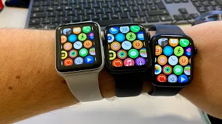 Apple Watch Series 6 vs Watch SE vs Series 3 Vergleich