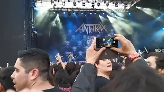 Anthrax - Indians (live Santiago Gets Louder Santiago de Chile) 06-oct--2019 (fragment)