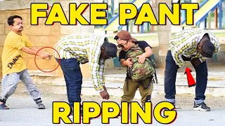Fake Pant Ripping - Confusing Strangers | @NewTalentOfficial