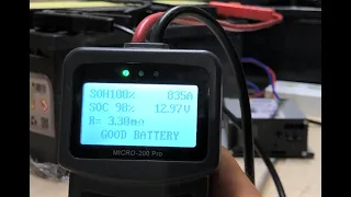 NANO-20 Заряд аккумулятора от нуля вольт