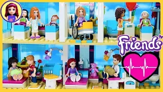 CUSTOM Heartlake Hospital Renovation Lego Friends Build DIY Craft