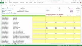 How to collect financial statement data