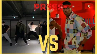 Press  - phil wright     VS  Young J X Bada | Dance Cover and Choreography | Cardi B