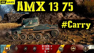 World of Tanks AMX 13 75 Replay - 9 Kills 3.1K DMG(Patch 1.6.1)