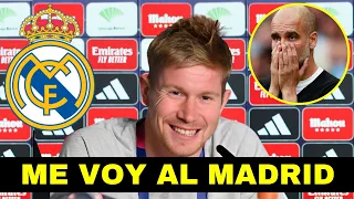 TERREMOTO EN EL CITY / LO QUE DIJO DE BRUYNE DEL MADRIDISMO Y DEL BERNABÉU / GUARDIOLA TEME LO PEOR