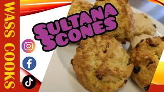 Easy sultana scones recipe