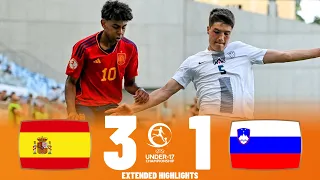 Spain vs Slovenia | Highlights | U17 European Championship 21-05-2023