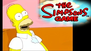 The Simpsons Game ... (PS2) Gameplay