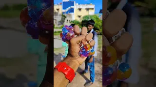 #shorts | 🌈🔮 Stress Orbeez ball making Experiment