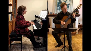 Beethoven: Andante con variazioni, WoO 44b – Daniel Wolff (guitar) & Olinda Allessandrini (piano)