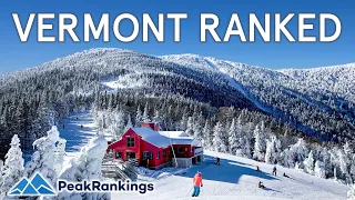 Vermont Ski Resorts RANKED - Worst to Best