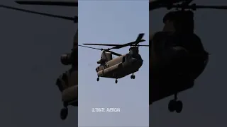 U.S. Army CH-47 Chinook helicopter In action #shorts