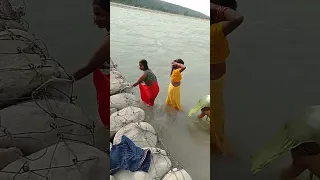 Ganga Snan 2023 || Purnima snan || Ganga snan vlog || Open bath in Ganga #gangasnan2023 #ganga#viral
